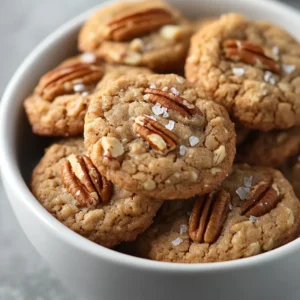 Maple Pecan Cookies with Brown Butter offer a delightful treat perfect for any occasion, infusing the warm, rich flavors of maple syrup and nutty pecans into each bite. The unique browning of the butter enhances the cookies' depth, providing a toasted aroma that dances beautifully with the sweetness of the sugars. This recipe is ideal for gatherings, holiday baking, or a cozy afternoon snack with a warm beverage.