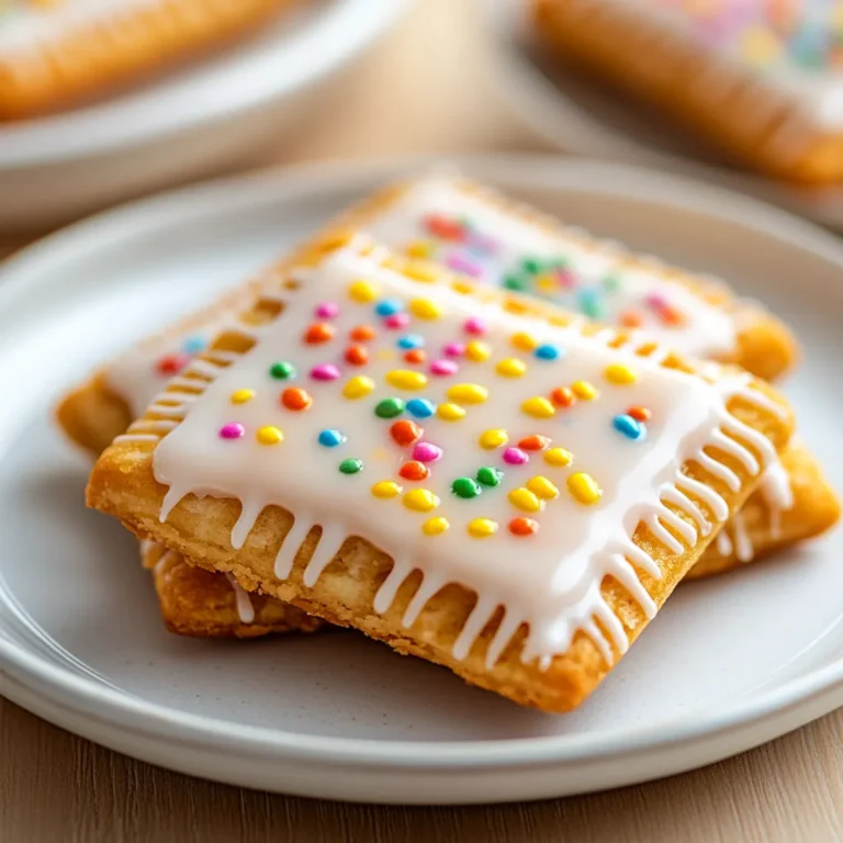The nostalgia of childhood snacks often brings to mind the irresistible taste of pop tarts, and what better way to indulge in this iconic treat than by turning it into cookies? Brown Sugar Pop Tart Cookies are a delightful fusion of traditional cookies and the velvety goodness of fruit-filled pastries. This recipe not only delivers a delightful taste but also offers a texture that's crispy on the outside and soft on the inside, making them the perfect treat for any occasion.