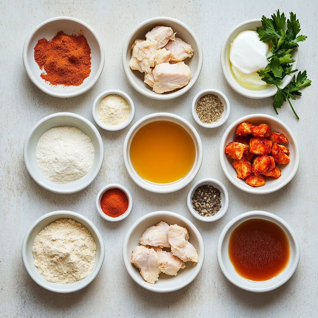 Crispy baked hot honey chicken is a culinary delight that offers a sensational combination of crunchy texture and a sweet, spicy kick. This dish stands out with its unique profile, marrying the savory flavor of well-seasoned chicken with the sweet essence of honey, elevated by a hint of heat. The crispy coating combined with the sticky glaze creates a mouthwatering experience with every bite. Whether served at an intimate family dinner or during a lively gathering of friends, this baked chicken recipe promises to be the star of any meal.