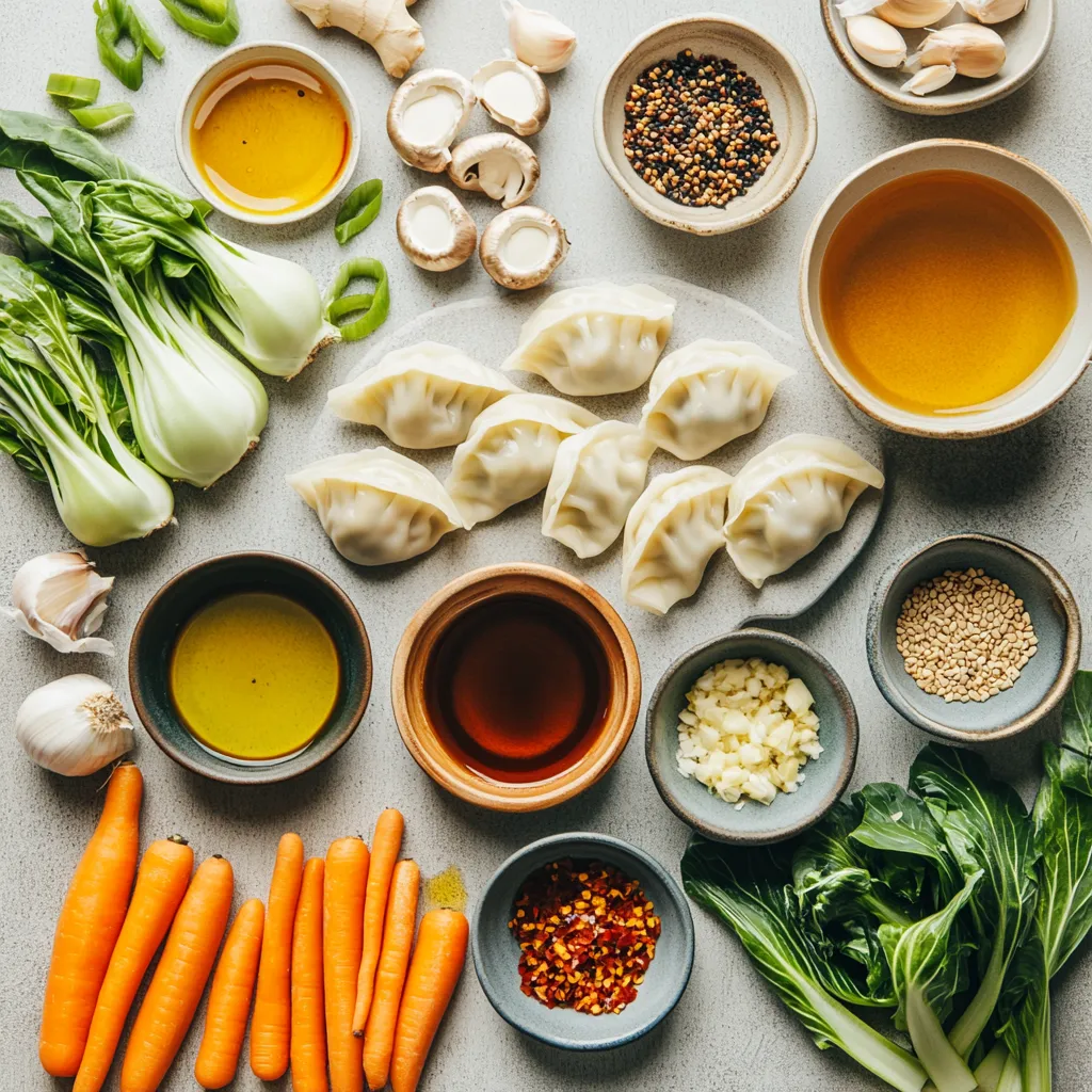 Potsticker Soup Extravaganza is a warm and comforting dish that expertly combines the familiar flavors of potstickers with a delicious broth filled with vegetables. Whether you're looking for a cozy meal on a frigid night or a satisfying dish to impress guests, this soup is an ideal option. The combination of tender potstickers, fresh greens, and savory broth creates a delightful medley of flavors and textures that is both nourishing and indulgent.