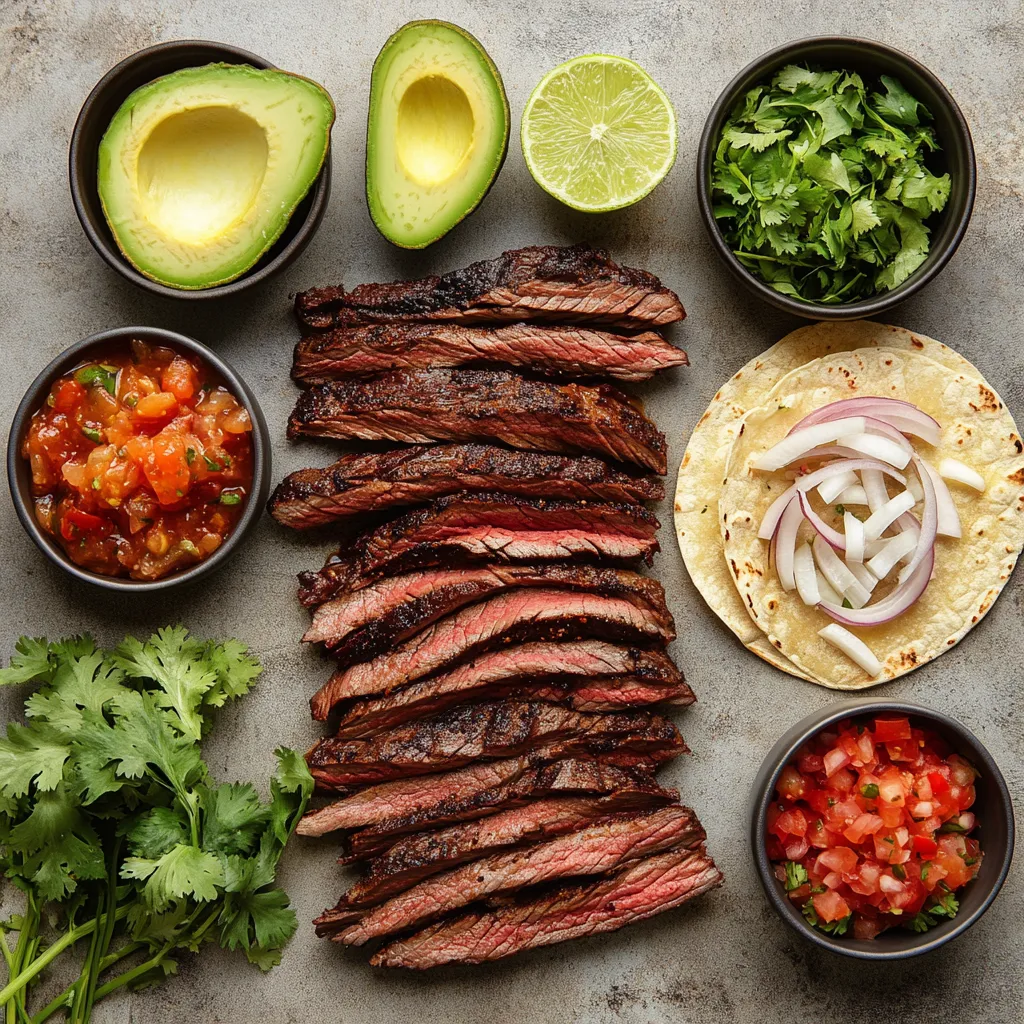 Sizzling Mexican Street Tacos are a culinary delight that brings the vibrant flavors of street food right to your home. Originating from the street vendors of Mexico, these tacos are celebrated for their savory fillings, fresh ingredients, and the simplicity of their preparation. With juicy marinated meat wrapped in soft corn tortillas, every bite transports you to bustling marketplaces filled with the rich aroma of spices and grilled meats. Ideal for casual gatherings or family dinners, these tacos are not only satisfying but also incredibly versatile, allowing for endless customization.