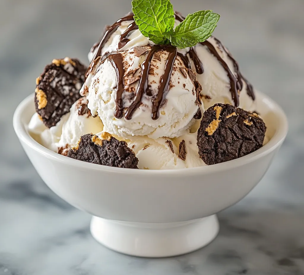 Delight in the creamy, chocolatey decadence of Cookies and Cream Ice Cream Sundae, a dessert that’s not only indulgent but also packed with protein. This unique recipe transforms traditional ice cream into a high-protein treat using Greek yogurt and protein powder, making it a guilt-free option for satisfying your sweet tooth. As decadent as it is nutritious, this dessert is perfect for those hot summer days or when you need a delightful finish to a family dinner.