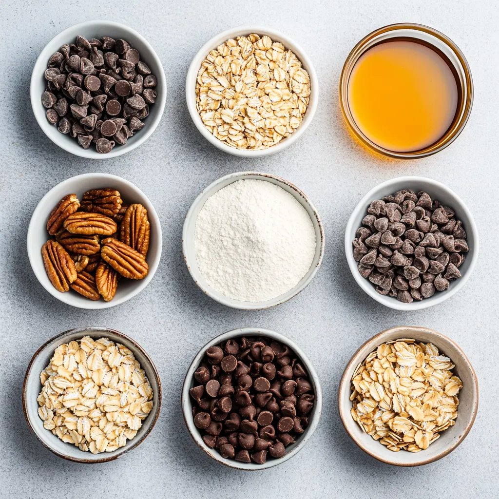 This delightful Bakery-Style Pecan Pie Oatmeal Cookies recipe combines the rich, nutty flavors of pecans with the satisfying chewiness of oats. These cookies are perfect for an afternoon snack or as a sweet treat anytime, capturing the essence of pecan pie in a portable form. The combination of flavors creates an indulgent experience, making them ideal for sharing at gatherings or enjoying during quiet moments at home.