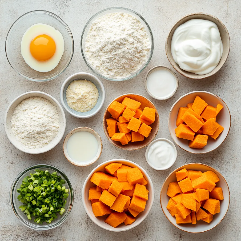 Exploring unique appetizers can enhance any meal, and crispy cheese-stuffed sweet potato pancake bites are a delightful addition to any table. These savory treats combine the earthiness of sweet potatoes with melty cheese, creating a flavor sensation that’s hard to resist. The crispy exterior contrasts beautifully with the soft, cheesy center, delivering a satisfying bite that appeals to both children and adults alike. Whether for a snack during a cozy night in or as a tasty starter at a festive gathering, this recipe promises to satisfy your taste buds with every bite.