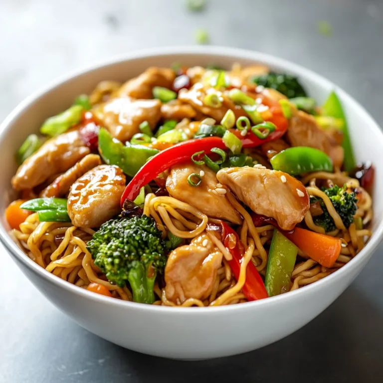 Exploring the rich culinary traditions of Japan can be an exciting journey, and one delightful dish that embodies this vibrant culture is Chicken Yakisoba. This stir-fried noodle dish is known for its savory flavors and colorful presentations. The combination of tender chicken, crisp vegetables, and flavorful sauces creates a meal that is not only delicious but also easy to prepare. The enticing aroma that fills your kitchen as you stir-fry the ingredients will surely whet your appetite.