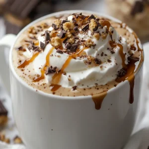 The warmth of a comforting beverage can turn any ordinary day into a delightful experience. One such treat is the Caramel Cookie Hot Beverage, a sweet concoction that combines the richness of caramel, the creaminess of dairy, and the texture of crushed cookies. Perfect for cozy evenings or as a sweet indulgence on chilly mornings, this drink not only tantalizes the taste buds but also provides a lovely visual appeal of whipped cream, caramel, and cookie crumbles that can elevate any moment.