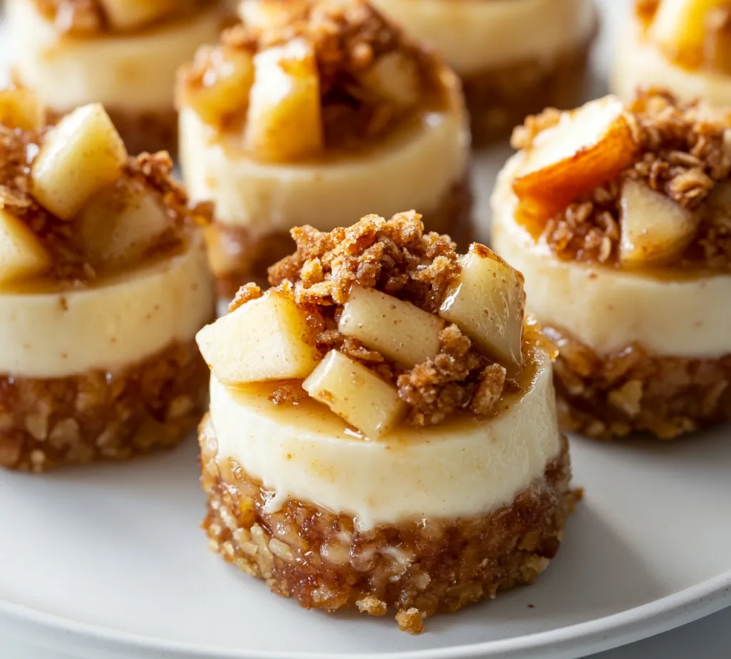 Autumn is not just a season; it's a celebration of flavors that evoke warmth and nostalgia. One of the cherished desserts of this time is the scrumptious mini cheesecakes featuring apple crisp. This delightful recipe blends the creamy texture of cheesecake with the fragrant, spiced notes of fresh apples and a crunchy topping, making it an instant favorite among family and friends. The tantalizing combination of creaminess and crunch is perfect for cozy gatherings or a special fall-themed dinner.