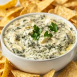 The irresistible allure of a well-made Spinach and Artichoke Dip is hard to overlook. Known for its creamy texture and rich, savory flavors, this dish has become a staple at parties, gatherings, and cozy nights in. The combination of fresh spinach and tender artichoke hearts, enveloped in a cheesy mixture, offers a luxurious treat that is both comforting and crowd-pleasing. Whether paired with crunchy tortilla chips or warm baguette slices, this dip promises to please a diverse array of palates.