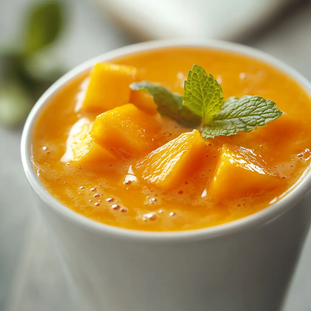 Carrot mango refresher is a vibrant and nutritious beverage that’s perfect for hot summer days or as a quick pick-me-up at any time of the year. This delightful drink merges the earthy sweetness of fresh carrots with the bright, tropical flavor of ripe mangoes. Not only is it delicious, but this concoction is also a powerhouse of essential vitamins and hydration that can rejuvenate your body and mind.