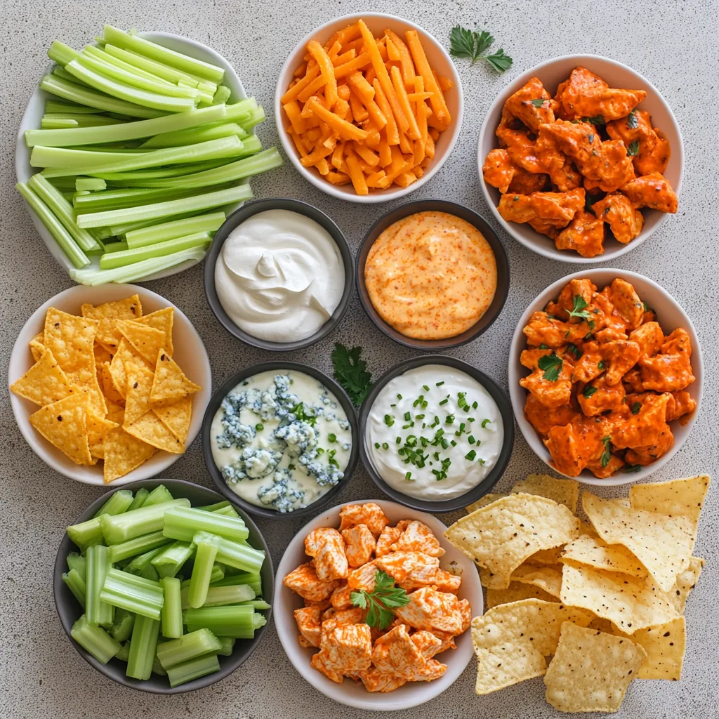 Spicy Buffalo Chicken Delight Dip is a fan-favorite appetizer that perfectly blends the rich creaminess of cheese and the boldness of buffalo flavor. Ideal for game days, parties, or casual get-togethers, this dip is sure to be a hit wherever you serve it. The combination of shredded chicken, cream cheese, and bold buffalo sauce creates a dish that is both comforting and exciting, enticing your taste buds with each bite.