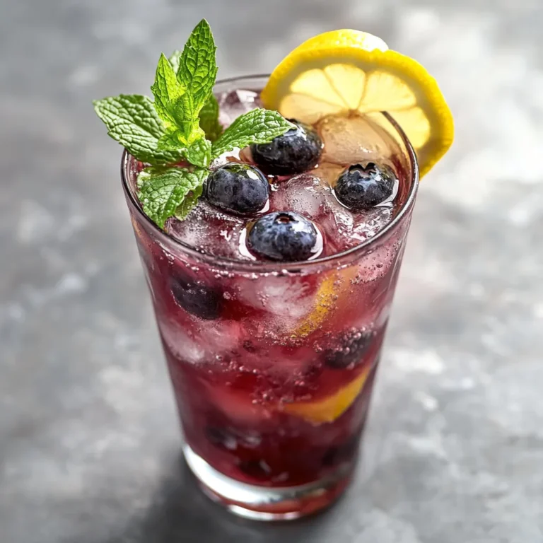 The Blueberry Ginger Tea Refresher is a delightful beverage that perfectly encapsulates the essence of refreshment. This invigorating drink combines the natural flavors of fresh blueberries and zesty ginger, creating a harmonious blend that is both soothing and revitalizing. With the antioxidant properties of blueberries, the digestive benefits of ginger, and the calming qualities of green tea, this beverage not only quenches your thirst but also nourishes your body.