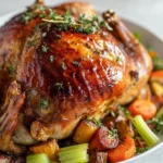 Turkey has long been regarded as the centerpiece of many holiday feasts, particularly during Thanksgiving and Christmas. Its rich flavor and versatility make it a beloved choice among families and friends coming together to celebrate. The aroma of a turkey roasting in the oven is often associated with warmth and togetherness, evoking cherished memories of past gatherings. When prepared with care and creativity, such as with a delightful maple glaze and fragrant herb butter, the turkey transforms into a succulent dish that can impress even the most discerning guests.