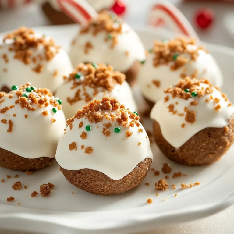 The holiday season calls for special treats that not only taste delicious but also bring festive cheer. The Festive Gingerbread Oreo Truffles encapsulate the warmth and spices of gingerbread cookies while offering a delightful chocolate coating. These truffles combine the iconic flavors of gingerbread with a smooth, creamy filling, resulting in a treat that's perfect for this time of year.