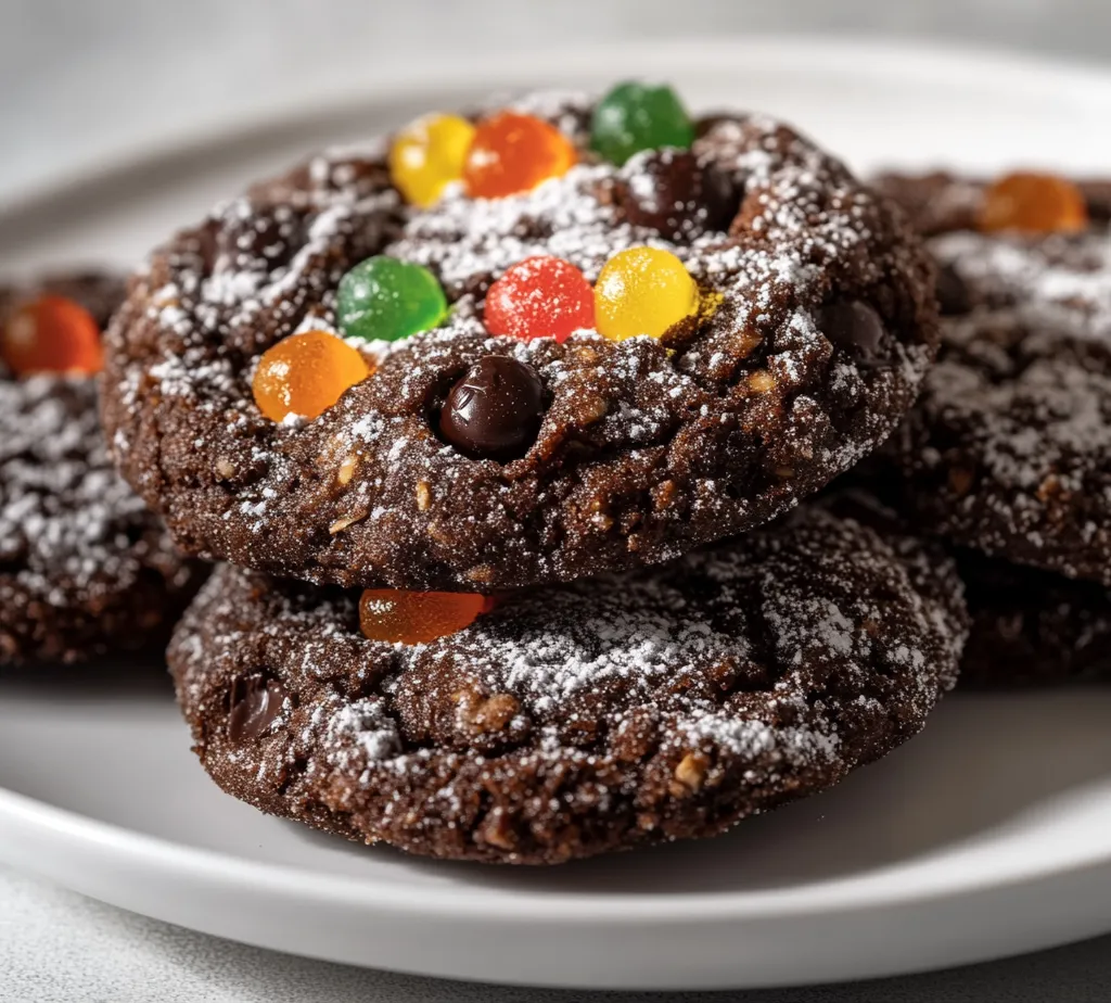 The crave-worthy Decadent Chocolate Crumble Dirt Cake Cookies are a delightful twist on traditional cookies, providing not just a rich chocolate flavor but also an element of fun with their playful presentation. These cookies are perfect for parties, gatherings, or just a special treat at home. Their combination of chocolate and cookie crumbs makes them visually appealing and dangerously delicious. With a soft and chewy texture paired with the added crunch from crushed chocolate sandwich cookies, these treats will delight both children and adults alike.