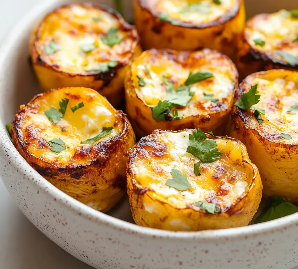 Understanding the allure of crispy textures and rich flavors, this recipe for Crispy Cheese-Stuffed Plantain Cups combines the natural sweetness of plantains with a savory cheese filling. With their crispy edges and cheesy interior, these plantain cups create a delightful contrast that's sure to impress. They are perfect as an appetizer for gatherings, an exciting snack for family movie nights, or even a unique addition to a brunch spread. The beauty of these cups lies in the versatility of the ingredients, which come together to form a flavor-packed bite that can suit various palates.