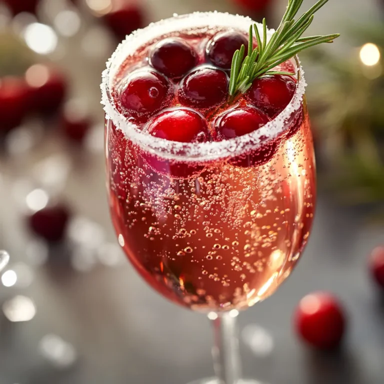 As the holiday season approaches, the festive spirit is often celebrated with joyous gatherings and delightful cocktails. Among the many seasonal beverages, the Sparkling Cranberry Celebration Cocktail stands out, bringing together the tartness of cranberry with the effervescence of sparkling wine. This drink isn’t just visually appealing; it offers a refreshing burst of flavor that encapsulates the essence of celebration. Ideal for holiday parties, New Year’s Eve, or any special occasion, this cocktail is sure to enchant your guests and enhance the ambiance of your event.