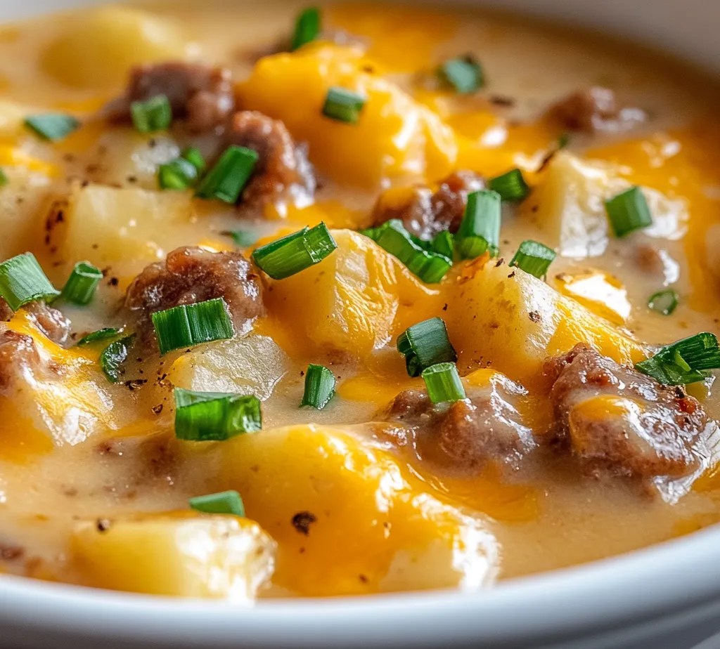 Creamy soups are one of the ultimate comfort foods, often evoking warmth and nostalgia with each spoonful. They are versatile, generally easy to prepare, and can be tailored to suit various tastes. Among the vast array of delicious soup options, the Cheesy Sausage Potato Soup stands out as a particularly hearty dish. This soup not only delivers a delightful blend of flavors but also manages to create an inviting and cozy atmosphere that makes it perfect for sharing with family and friends.