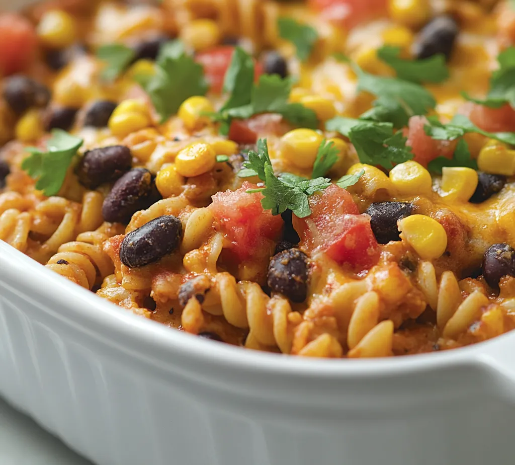Flavorful Fiesta Casserole is a vibrant addition to any home-cooked meal, perfect for family dinners, parties, or casual gatherings. This dish brings together the hearty flavors of seasoned ground turkey or beef, combined with an array of colorful vegetables, beans, and creamy cheese. With its festive taste profile, this casserole promises to please even the pickiest eaters while offering a satisfying bite. The combination of spices adds a kick that truly elevates the dish, making it a go-to for those looking to enjoy a comforting meal with just the right amount of zest.