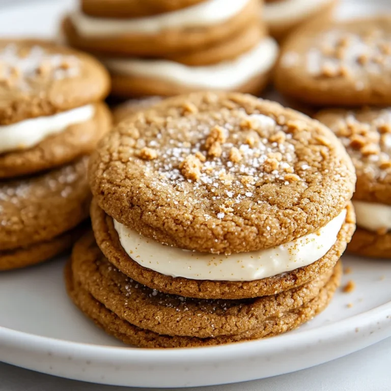 Gingerbread Cheesecake Bliss Cookies are a delightful treat that combines the rich, spicy flavors of gingerbread with a creamy, velvety cheesecake filling. As the holiday season approaches, these cookies emerge as a beacon of festive cheer. They not only provide a beautiful aroma wafting through your kitchen but also a unique taste experience that delights both adults and children alike. Their buttery texture, complemented by the sweet, tangy cheesecake filling, makes them a standout dessert at any holiday gathering.