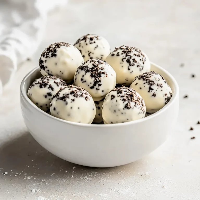 The allure of Oreo Cookie Bliss Balls is irresistible for anyone with a sweet tooth. These delightful bites combine the rich flavor of Oreo cookies with creamy cream cheese and decadent chocolate, creating a dessert that is both simple and satisfying. With their luscious texture and fantastic taste, these bliss balls are perfect for parties, celebrations, or even as a special treat at home. Whether served at a family gathering or enjoyed casually on a weekend, these treats are sure to please both children and adults alike.