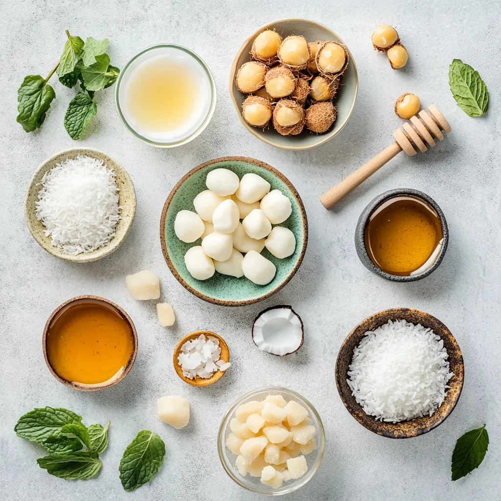 Explore the delightful world of desserts with this Delicate Coconut Honey Macadamia Cream, a luxurious treat made from simple, wholesome ingredients. This creamy concoction is perfect for anyone looking to indulge in a guilt-free dessert that combines the rich flavors of macadamia nuts and coconut cream. Whether enjoyed as a standalone dessert, a spread, or a dip, this recipe is sure to impress.