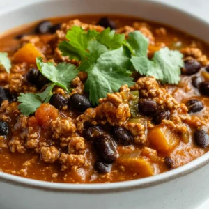 Explore the heartwarming world of pumpkin turkey chili, a dish that beautifully blends the earthy flavors of pumpkin with the hearty essence of turkey. This chili recipe offers not just comfort but also a nutritious twist on a classic favorite. Imagine sitting around the dinner table with family or friends, a steaming bowl of pumpkin turkey chili in hand, full of rich flavors and vibrant colors. This dish is perfect for cozy autumn evenings or as a satisfying meal year-round.