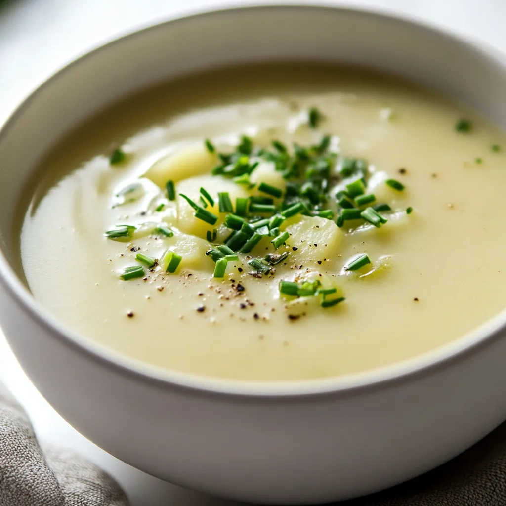 The appeal of a warm, comforting bowl of soup cannot be overstated, especially during chilly weather. Creamy Potato Leek Delight Soup brings together the rich flavors of russet potatoes and leeks, resulting in a creamy, satisfying dish that’s perfect for family dinners or cozy gatherings. The combination of silky leeks and hearty potatoes creates a luscious texture that warms your soul. The addition of cream (or coconut milk for a dairy-free alternative) elevates this dish, making it ideal for both special occasions and everyday meals.