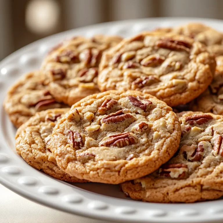 The Nutty Brown Butter Pecan Cookies are more than just a dessert; they embody the warmth and joy of festive moments. With their rich flavors and appealing textures, these cookies are an ideal choice for holiday gatherings or cozy evenings at home. The combination of the nutty essence of browned butter paired with the delightful crunch of pecans creates a distinctive flavor profile that is simply irresistible.