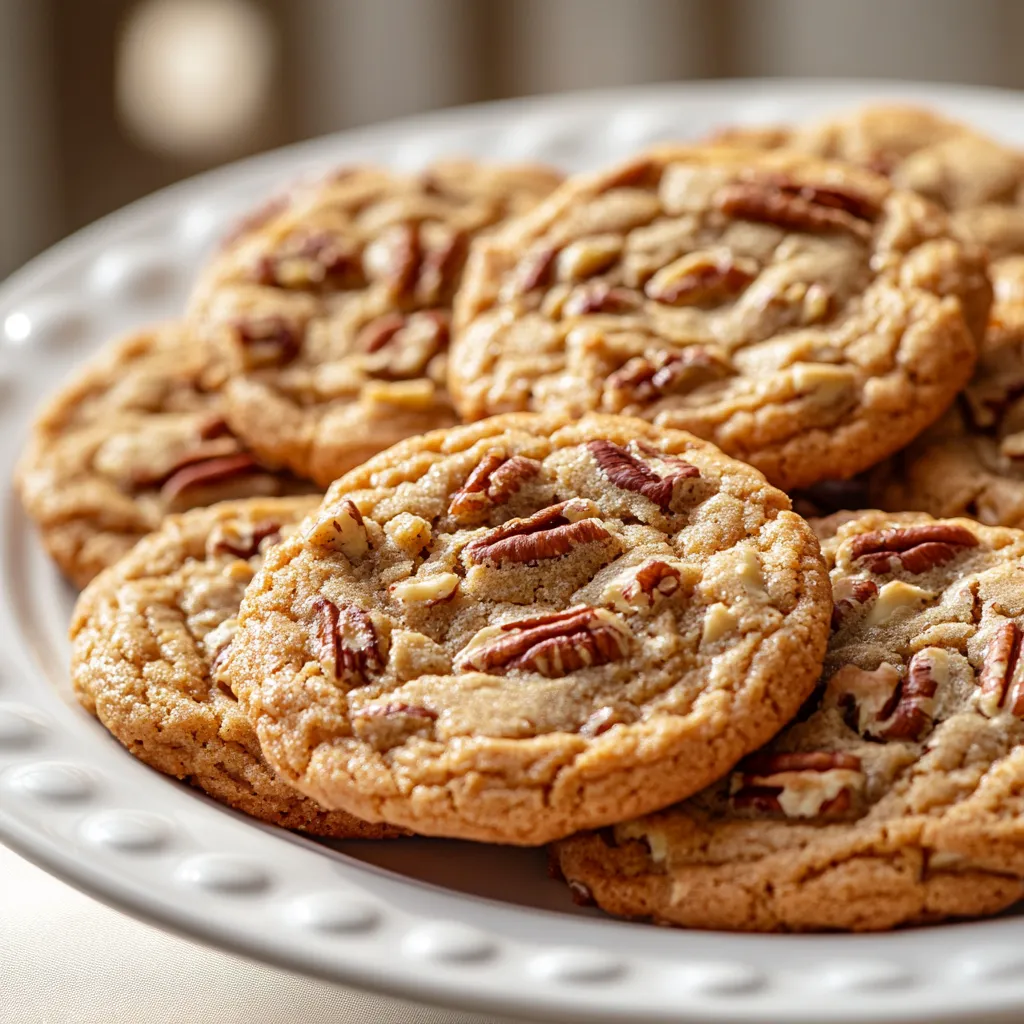 The Nutty Brown Butter Pecan Cookies are more than just a dessert; they embody the warmth and joy of festive moments. With their rich flavors and appealing textures, these cookies are an ideal choice for holiday gatherings or cozy evenings at home. The combination of the nutty essence of browned butter paired with the delightful crunch of pecans creates a distinctive flavor profile that is simply irresistible.
