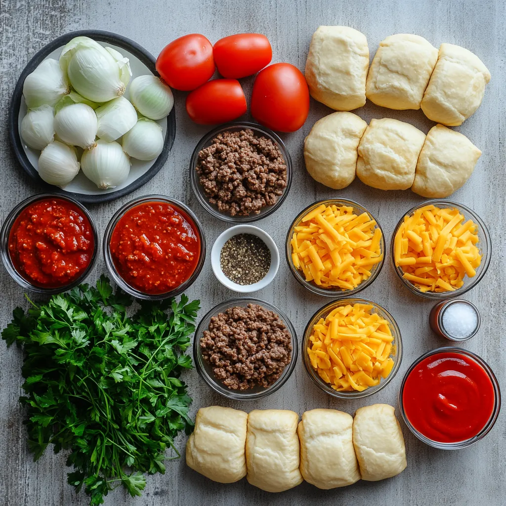 Savory Sloppy Joe Casserole is a delightful comfort food that showcases the classic flavors of traditional Sloppy Joes in a warm, hearty dish. This casserole combines the richness of ground meat with the tangy, sweet notes of Sloppy Joe sauce and fresh vegetables, all topped with gooey melted cheese. It's the perfect way to relive childhood favorite flavors but with a new twist that's sure to please both kids and adults alike.