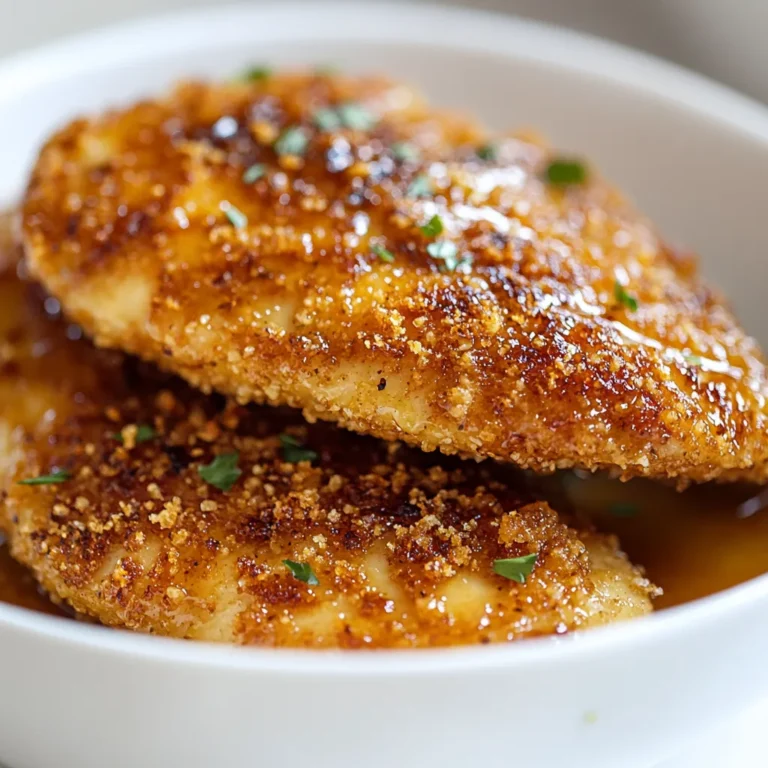 Crispy Honey Garlic Chicken Breasts are an exquisite dish that masterfully balances sweet and savory flavors, making it a favorite for many dinner tables. This delightful recipe is perfect for gatherings, weeknight dinners, or whenever you crave a satisfying meal that doesn't require endless preparation. The appeal of this dish lies not only in its irresistible flavor but also in its appealing texture—juicy chicken breasts enveloped in a perfectly crispy coating, all smothered in a luscious honey garlic sauce.