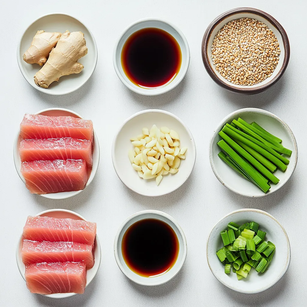 The enticing combination of flavors in Asian cuisine has made it a favorite worldwide, particularly when it comes to seafood. This recipe for Soy Ginger Glazed Tuna Steaks is a perfect example, showcasing tender tuna steaks bathed in a sweet and savory glaze that elevates the dish to a gourmet experience. Not only is it quick to prepare, but the delightful combination of soy sauce, ginger, and honey creates a mouthwatering flavor profile that is hard to resist.