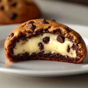 The combination of a rich cheesecake filling encased in a warm, gooey chocolate chip cookie is nothing short of heavenly. This article delves into the delightful world of Cheesecake-Stuffed Chocolate Chip Cookies, a treat that perfectly balances the creamy and the chewy in every bite. The moment you bite into one of these cookies, you are greeted with a soft, chewy exterior that gives way to a luscious, creamy filling that makes for an extraordinary taste experience.