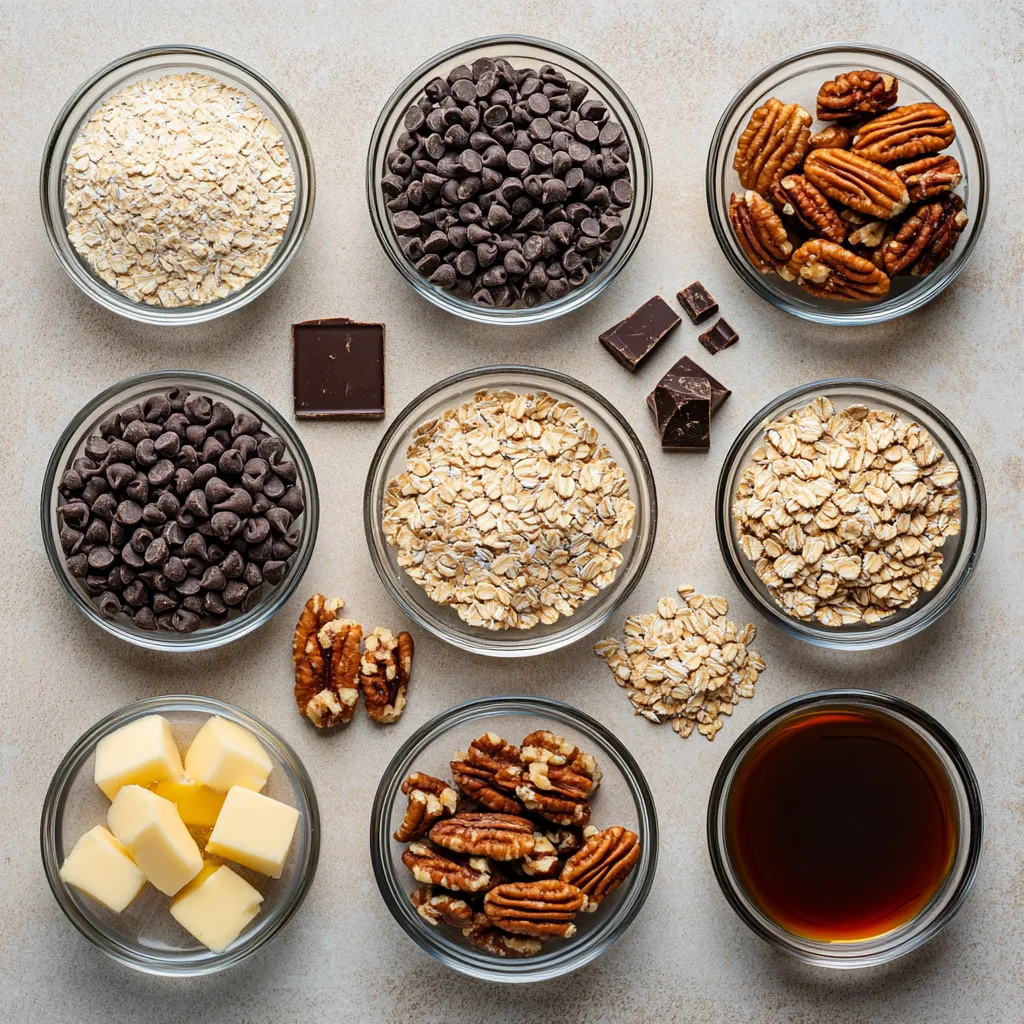 The charm of freshly baked cookies lies not only in their aroma wafting through the kitchen but also in their delightful flavor and texture. Bakery-Style Pecan Pie Oatmeal Cookies blend the classic taste of pecan pie with the chewy goodness of oatmeal cookies, making them a perfect treat for any occasion. Whether you’re celebrating a holiday, hosting a casual gathering, or simply craving a comforting snack, these cookies are sure to satisfy.