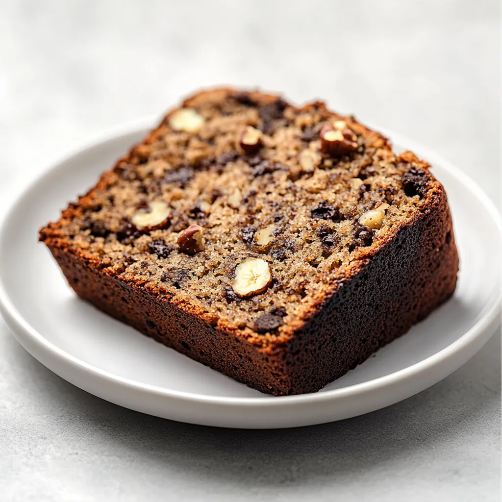 Exploring the rich and comforting flavors of banana bread, this vegan version enhances the traditional recipe while ensuring it's entirely plant-based. With each bite, you’ll experience the delightful combination of ripe bananas, rich coconut oil, and the natural sweetness of pure maple syrup. This scrumptious loaf is not only easy to prepare, but it's also a crowd-pleaser, making it an ideal choice for a breakfast treat, mid-afternoon snack, or even a light dessert.