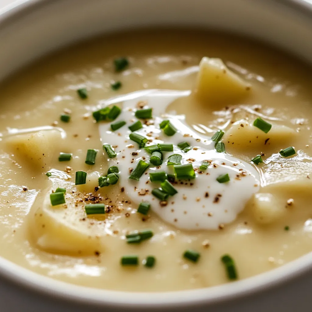 When the temperatures drop, and the nights grow longer, there's nothing as inviting and heartwarming as a steaming bowl of creamy potato soup. This dish has earned a special place in many kitchens for being the ultimate comfort food on chilly days. The delightful fusion of tender russet potatoes, rich heavy cream, and aromatic herbs creates a sumptuous experience that feels like a cozy hug in a bowl. What makes this soup truly remarkable is its balance of creamy and hearty textures, making it a beloved classic for those seeking both nourishment and satisfaction.