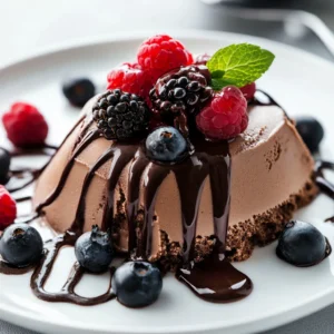 The allure of Italian desserts is undeniable, and among the plethora of delectable options, Chocolate Semifreddo Delight stands out as a rich and indulgent treat. This freezing dessert features a luxurious blend of dark chocolate, decadent cream, and airy egg whites, creating a harmonious balance of flavors and textures. The velvety smoothness of the chocolate contrasts beautifully with the lightness of the whipped components, making every bite a celebration of taste and texture. Ideal for special occasions or a simple sweet ending to a meal, this semifreddo is sure to impress.