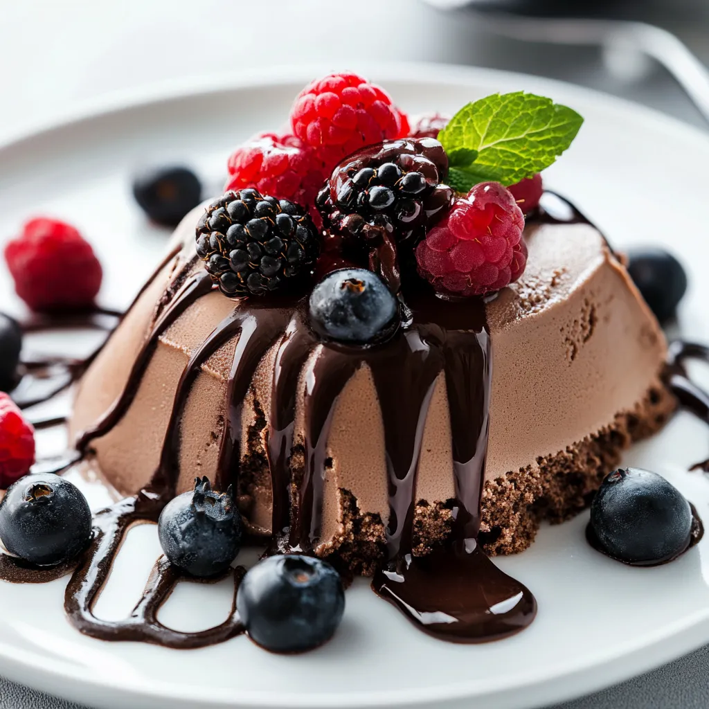 The allure of Italian desserts is undeniable, and among the plethora of delectable options, Chocolate Semifreddo Delight stands out as a rich and indulgent treat. This freezing dessert features a luxurious blend of dark chocolate, decadent cream, and airy egg whites, creating a harmonious balance of flavors and textures. The velvety smoothness of the chocolate contrasts beautifully with the lightness of the whipped components, making every bite a celebration of taste and texture. Ideal for special occasions or a simple sweet ending to a meal, this semifreddo is sure to impress.