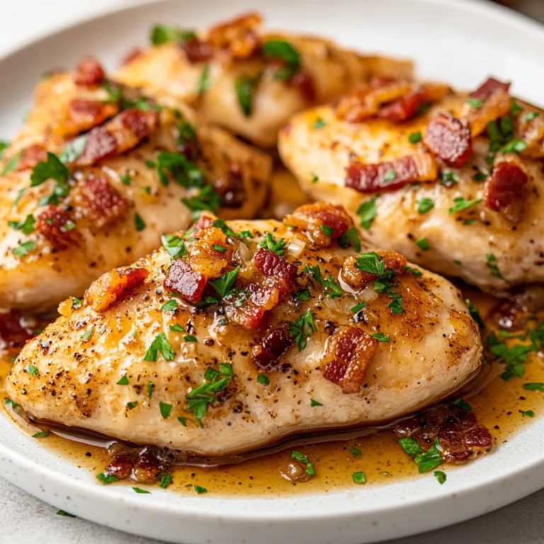 Explore the delightful flavors of Maple Garlic Bacon Chicken Delight, a perfect dish for your next dinner. This recipe combines the rich sweetness of maple syrup with savory bacon and tender chicken breasts, resulting in a mouthwatering culinary experience that is sure to impress. With its straightforward preparation and satisfying taste, this dish suits both family meals and dinner gatherings.