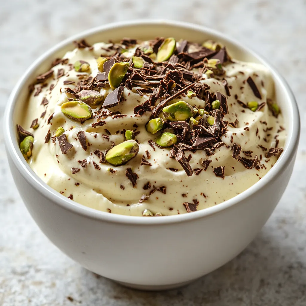 The Decadent Chocolate Pistachio Vanilla Whip is a luscious dessert that tantalizes the taste buds with its rich cocoa, complemented perfectly by the unique crunch of roasted pistachios. This light yet indulgent treat offers a delightful blend of flavor and texture, making it a standout choice for chocolate lovers. Imagine diving into a creamy, velvety smooth dessert that beautifully balances sweetness and nuttiness, with the added elegance of whipped cream.