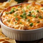 Spicy Buffalo Chicken Dip Delight is a tantalizing blend of flavors that perfectly combines the zest of buffalo sauce with the creaminess of cheese. This crowd-pleasing appetizer is an ideal choice for game days, parties, or cozy gatherings, serving up just the right amount of heat and richness. The blend of shredded chicken, savory sauces, and rich cheeses concocts a gooey, indulgent experience that captivates the taste buds, making it a favorite at any social gathering. Whether you’re preparing for a big game, a holiday celebration, or simply a cozy get-together with friends, this dip is sure to steal the spotlight.