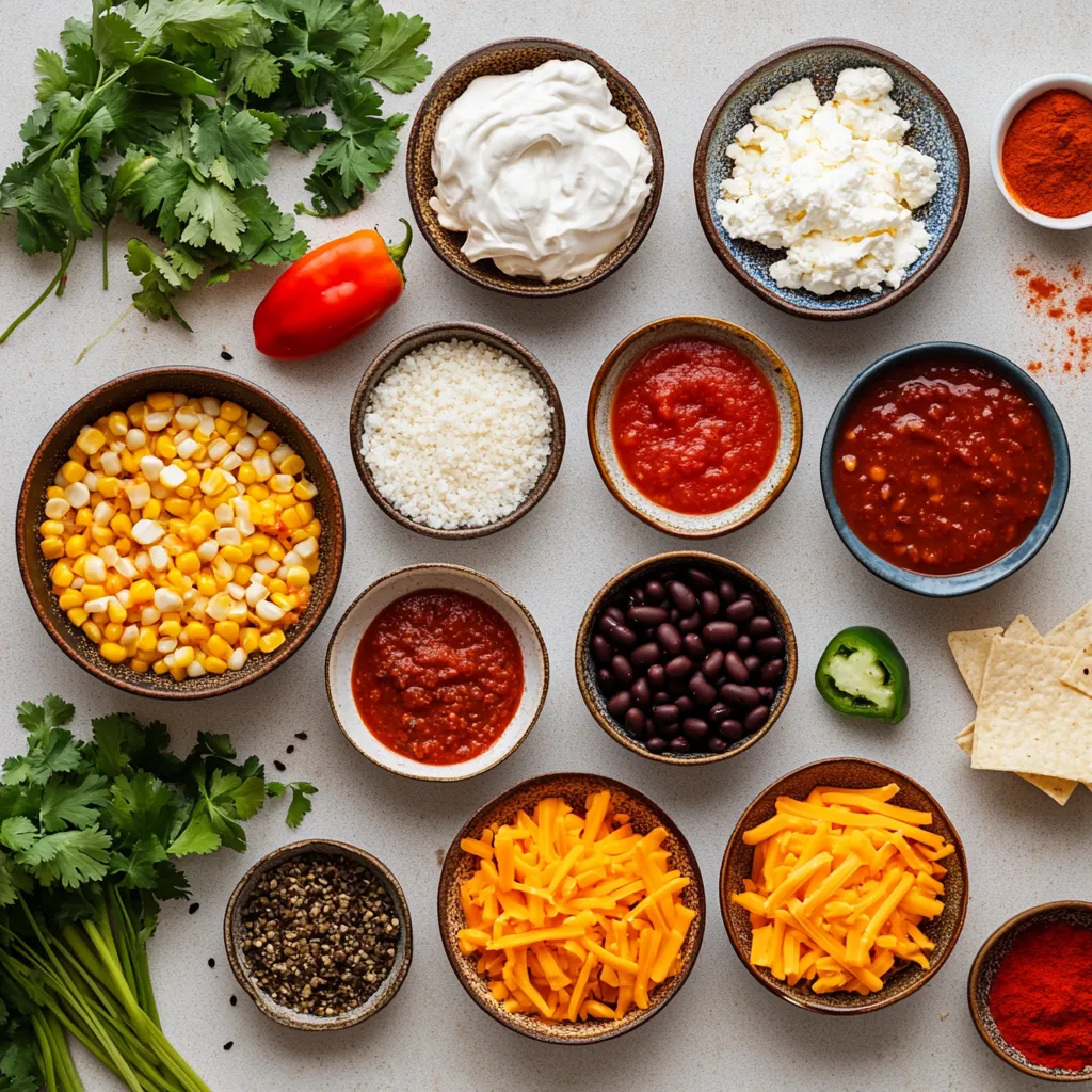 Exploring the vibrant flavors of Mexican cuisine, this crock pot chicken enchilada soup embodies comfort food at its finest. With a fusion of spices, creamy textures, and hearty ingredients, this dish offers a delightful experience for your palate. It's an excellent option for cozy family dinners or meal preps on busy weekdays, as it allows for a hands-off approach—just set it and forget it while the flavors meld beautifully in the slow cooker.