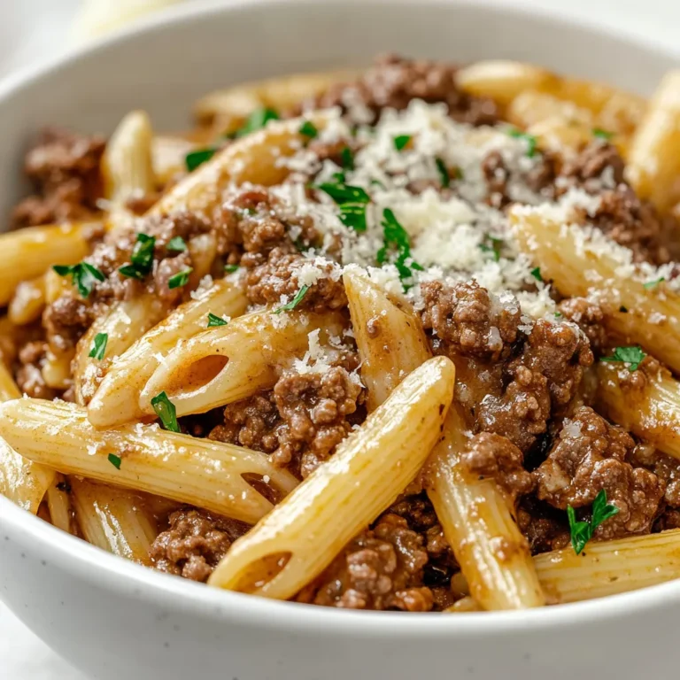 Creamy One-Pot Beef Pasta Delight is the epitome of comfort food that brings together the rich flavors of ground beef, creamy sauce, and fulfilling pasta, all cooked in a single pot. This delightful dish embodies the essence of Italian cuisine, renowned for its robust ingredients and harmony of flavors. The dish's creamy texture, complemented by savory Italian seasonings and fresh parsley, makes it not only a feast for the stomach but also for the eyes.