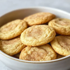 The classic combination of snickerdoodle cookies gets a delightful twist with the aromatic spice of cardamom. These Cardamom Snickerdoodle Cookies embody a warm, comforting sweetness perfect for any dessert lover. Their soft, chewy texture paired with the hint of cardamom makes them an irresistible treat for gatherings and cozy evenings at home.