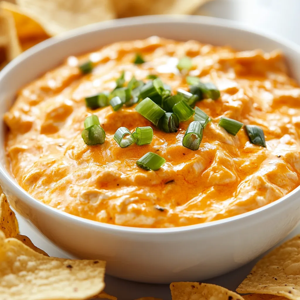 Creamy dips have carved a significant niche in American food culture, captivating hearts and taste buds alike at gatherings, parties, and game day events. They serve as the perfect appetizer, offering an irresistible combination of flavor and texture, and their popularity is no surprise. Among these crowd-pleasers, Buffalo chicken dip stands out with its spicy kick and smooth, creamy richness. This particular dish is more than just a comforting snack—it's a flavor explosion that seamlessly combines the robust taste of buffalo sauce with the heartiness of chicken, making it a go-to choice for anyone looking to wow their guests.