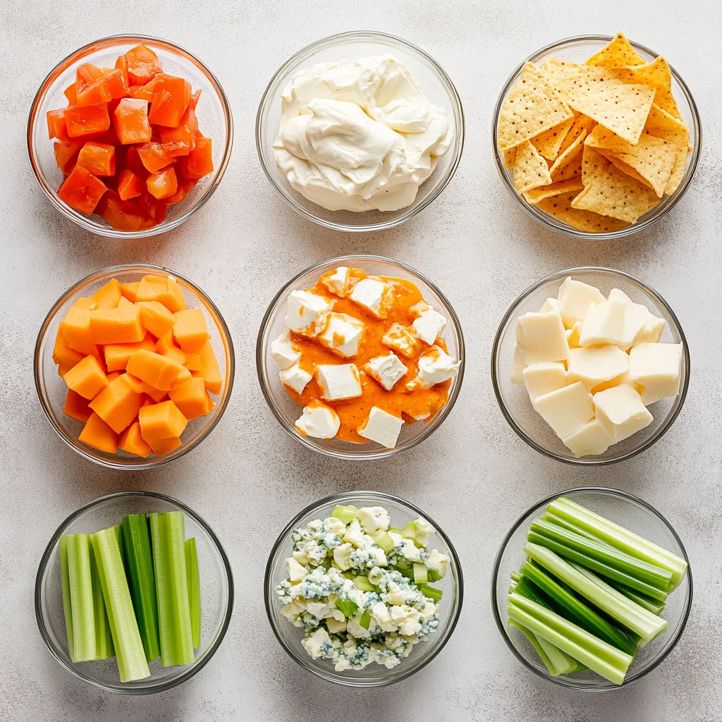 Spicy Buffalo Chicken Dip Delight is a tantalizing blend of flavors that perfectly combines the zest of buffalo sauce with the creaminess of cheese. This crowd-pleasing appetizer is an ideal choice for game days, parties, or cozy gatherings, serving up just the right amount of heat and richness. The blend of shredded chicken, savory sauces, and rich cheeses concocts a gooey, indulgent experience that captivates the taste buds, making it a favorite at any social gathering. Whether you’re preparing for a big game, a holiday celebration, or simply a cozy get-together with friends, this dip is sure to steal the spotlight.