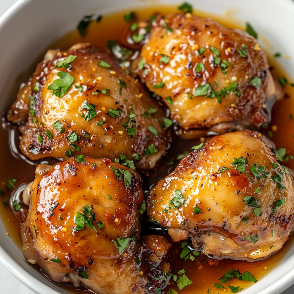 Spicy Honey-Glazed Chicken Thighs present a culinary experience that combines succulence with a sweet and spicy twist. The harmony between the glaze's sweetness and the heat from the hot sauce creates a delightful dish that is more than just a meal; it's a flavor-packed adventure on your plate. This dish is perfect for various occasions: whether it's a family dinner, a weekend gathering, or even a cozy night in, it caters to every palate craving something deliciously different.