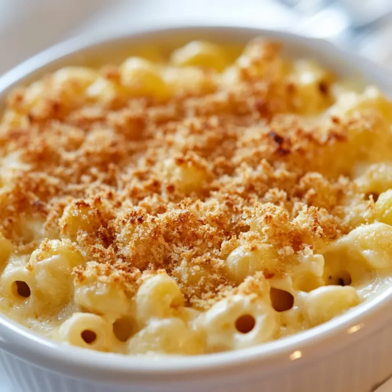 This delicious recipe for Creamy Baked Macaroni & Cheese Delight is a classic American comfort food that brings warmth and satisfaction to any table. With its delightful combination of gooey melted cheese and tender pasta, this dish has become a staple for gatherings, family dinners, and even cozy nights in. As you delve into this recipe, you'll discover how easy it is to prepare a dish that not only delights the taste buds but also stirs up a sense of nostalgia.