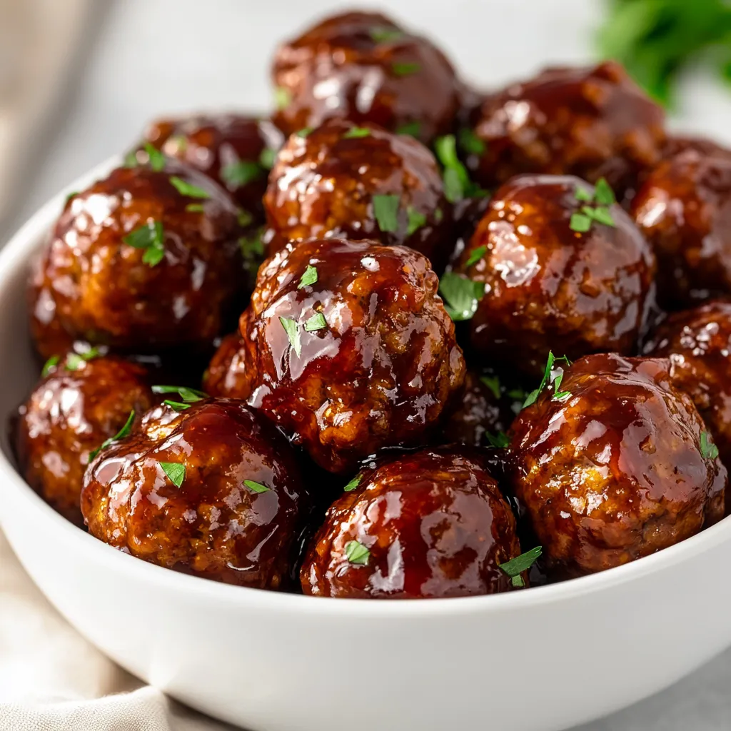 Exploring the delightful combination of sweet and savory in appetizers can lead to some amazing culinary experiences. Sweet & Savory Grape Jelly Meatballs pull this balance off beautifully, making them a perfect starter for parties or family gatherings. These mouthwatering meatballs are coated in a rich grape jelly glaze, resulting in a dish that is not only flavorful but also incredibly easy to prepare. So whether you’re hosting a casual get-together or a more formal soirée, these meatballs are sure to be a standout on your appetizer table.