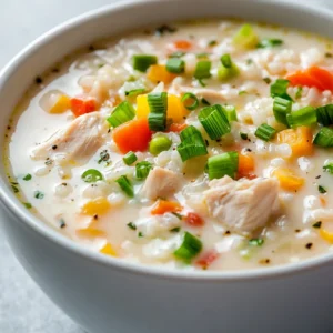 The world of comforting meals often leads us to the warm embrace of soup, especially on chilly nights or when seeking something nourishing. Among the vast array of soup recipes, Creamy Ranch Chicken and Rice Soup stands out for its delectable flavor profile and rich, creamy texture. This soup is not just a meal; it's a cozy hug in a bowl. With tender chicken, hearty rice, and nutritious mixed vegetables, it's a dish that brings together the essence of home-cooked comfort.